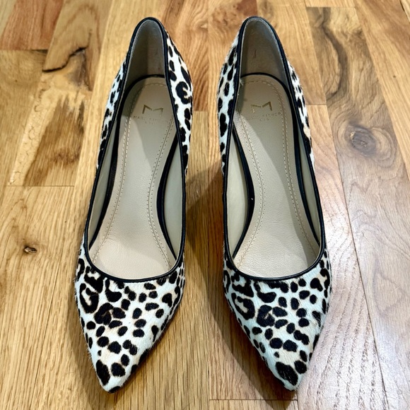 NEW Marc Fisher Zala Leopard Pointed Toe Block Heel Pumps | Size 6 | NWOT - Picture 2 of 8